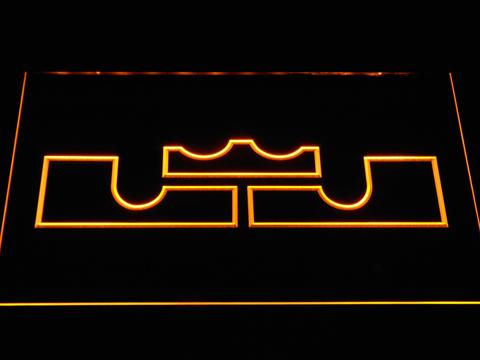 Cleveland Cavaliers LeBron James Logo LED Neon Sign